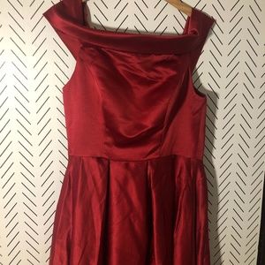 Red Evening Gown - Size 10 - Good Condition